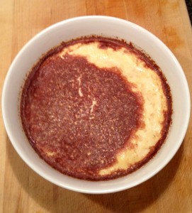 baked rice pudding from For The Love Of Cooking