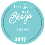 Elizabeth Goldenberg Onespot Allergy 2017 Editors' Choice Winner of Healthline Best Allergy Blogs Award