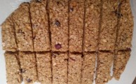Nut Free Trail Mix Chewy Granola Bars